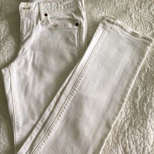 Madewell white jeans